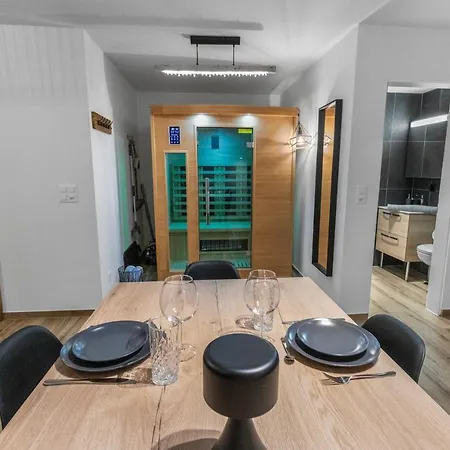 Apartment Renove Avec Vue Panoramique Et Sauna Saas-Fee