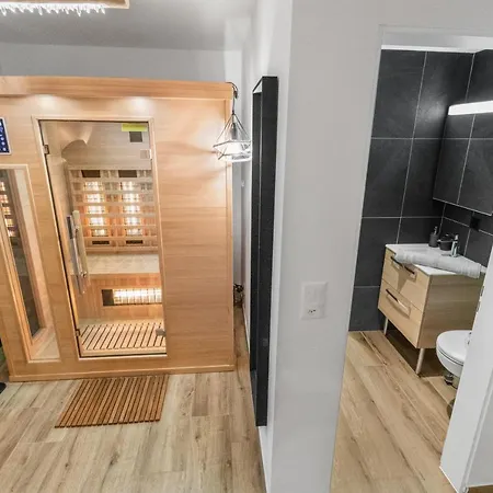 Renove Avec Vue Panoramique Et Sauna Апартаменты Зас-Фе